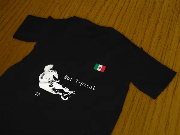 Playera Negra Guillermo Ochoa