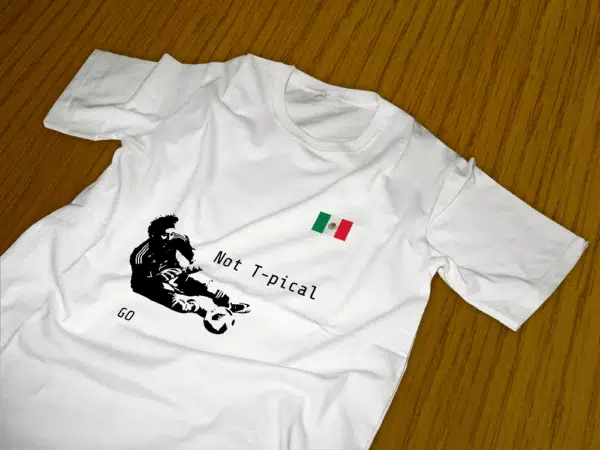 Playera Blanca Guillermo Ochoa