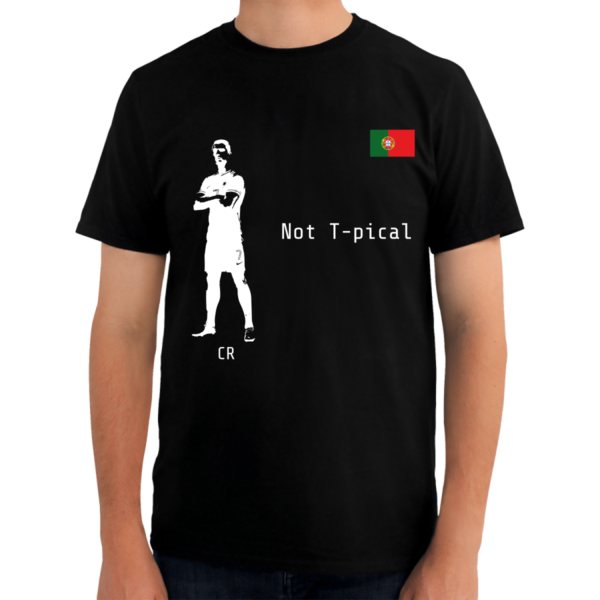 Playera negra Cristiano Ronaldo